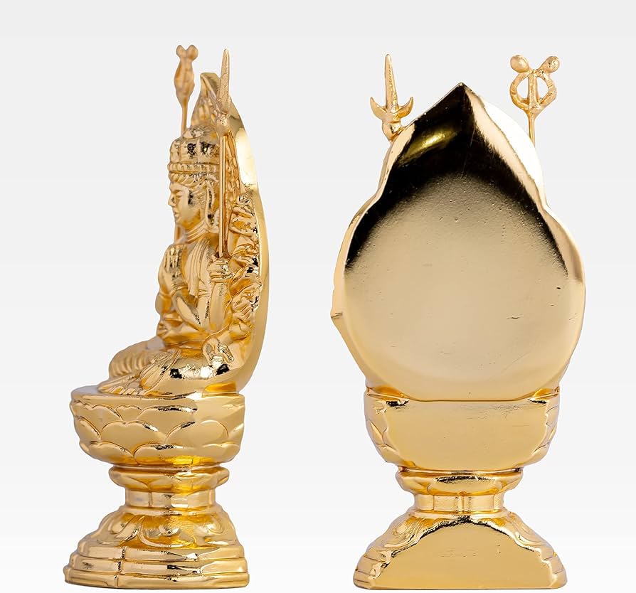 特大☆金運富を築き理想の人生へ導き千手観音オルゴプレート