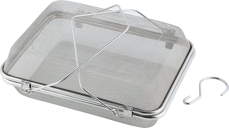 ステンレス製メッシュバスケット サンワ-カケン製品 ステンレス製