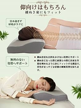 Amazon｜Sleepeach 枕 まくら 低反発 低反発枕 pillow ジャスト