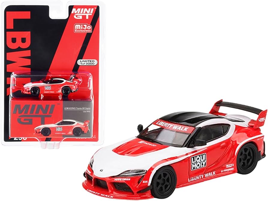 1/64 MINI GT LB WORKS GT-R GR Supra 3台 Amazon.com: MINI GT