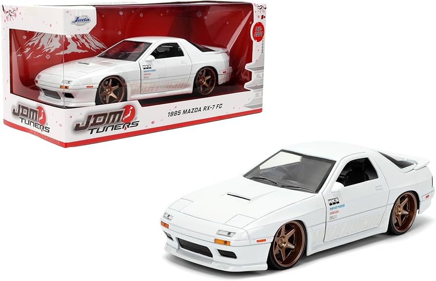 Amazon.com: Jada Toys JDM Tuners 1:24 Scale Die-Cast 1985 Mazda RX