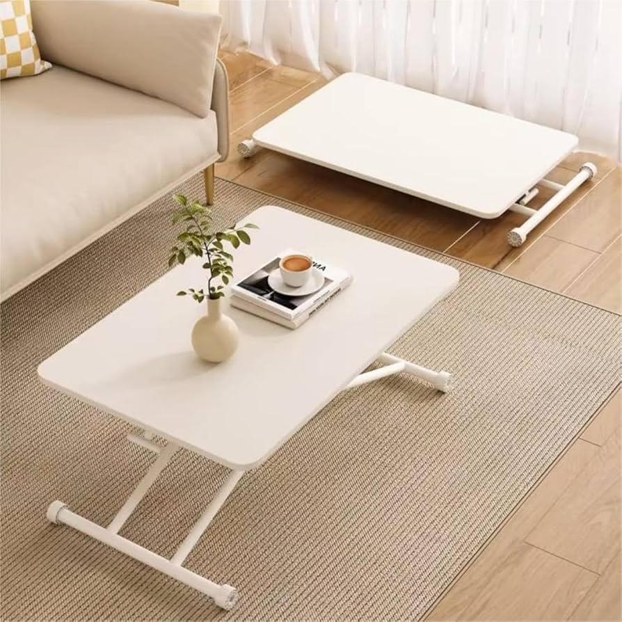 Amazon.co.jp: Yumcute 昇降テーブル ガス圧昇降式テーブル 幅90cm