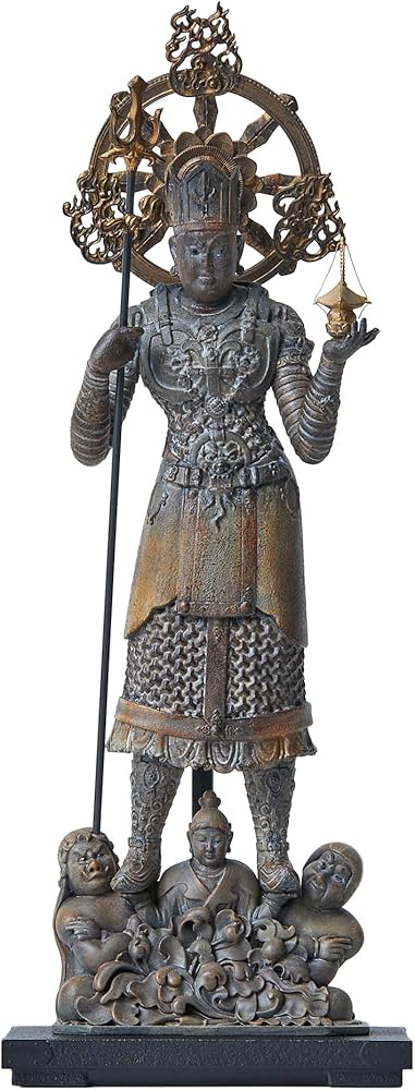 Amazon.co.jp: イスム TanaCOCORO[掌] 兜跋毘沙門天＿仏像 フィギュア