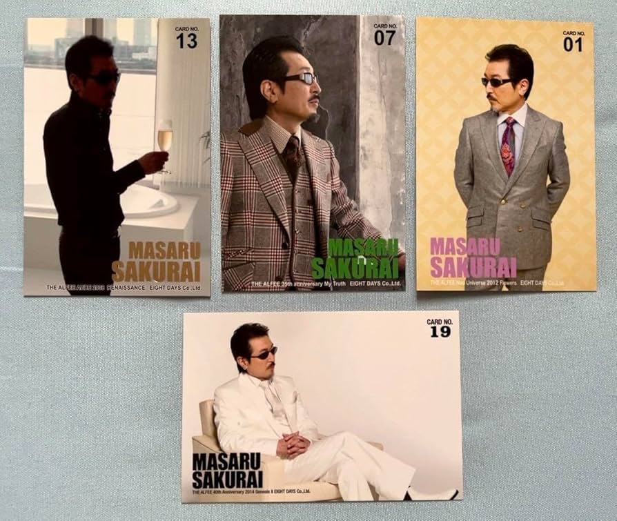 Amazon.co.jp: THE ALFEE 桜井賢 トレカ セット : おもちゃ