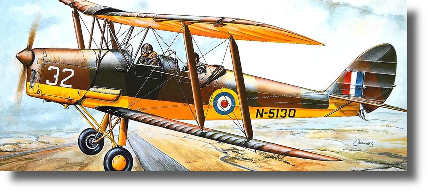 1/32 ローデンPT-17 & ICM DH.82 全2個セット+ パーツ 1/32 ローデンPT