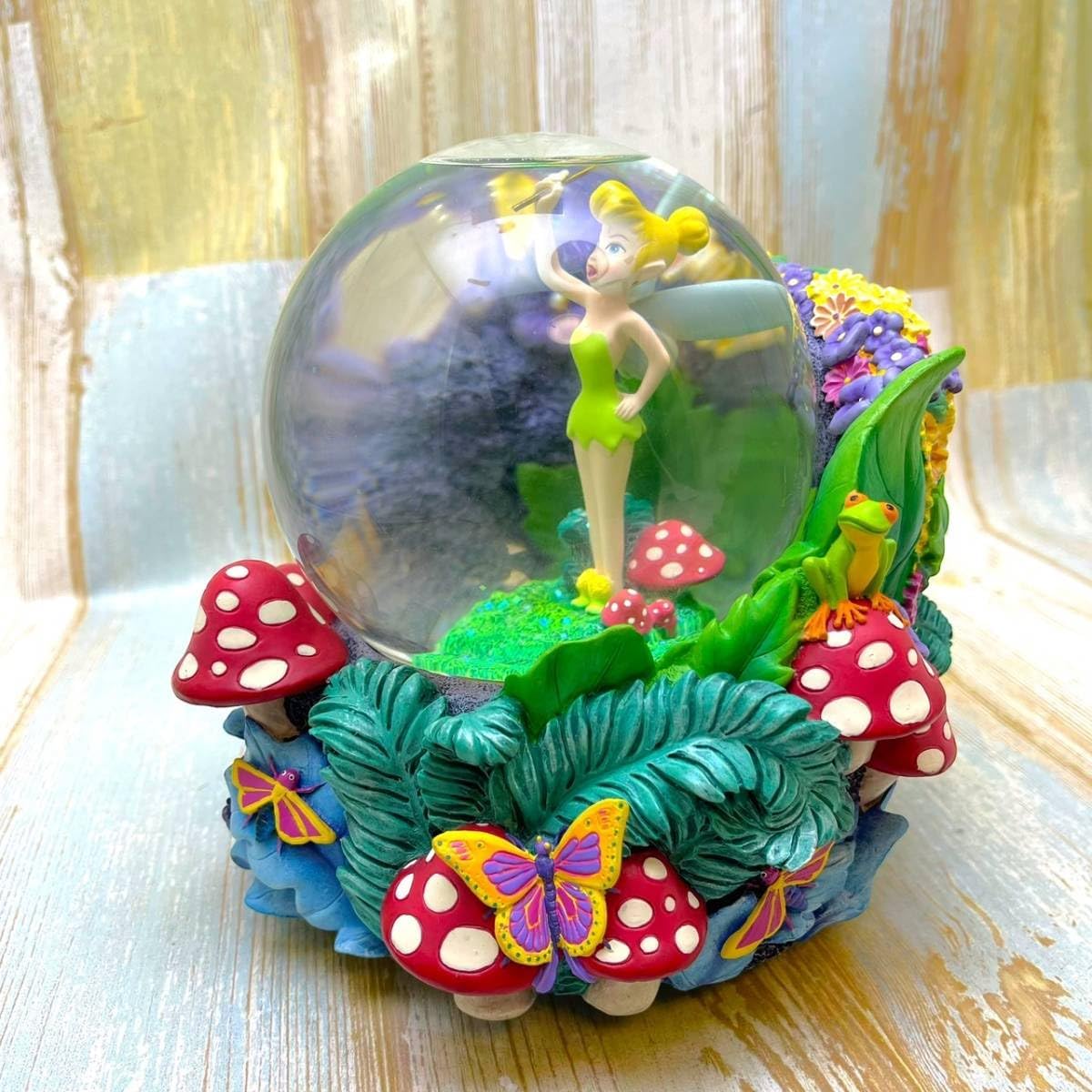 ディズニー ティンカーベル スノードーム オルゴール Disney