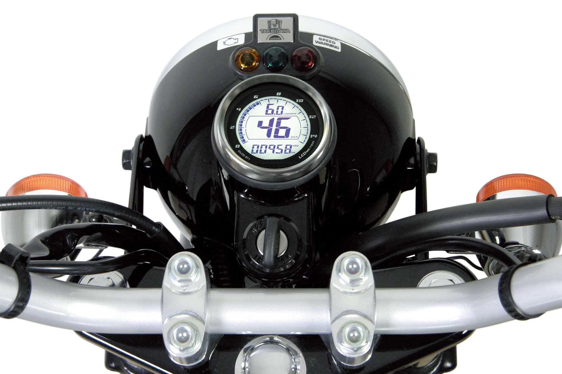 Amazon | スペシャルパーツ武川(TAKEGAWA) DタイプLCDスピード&タコ