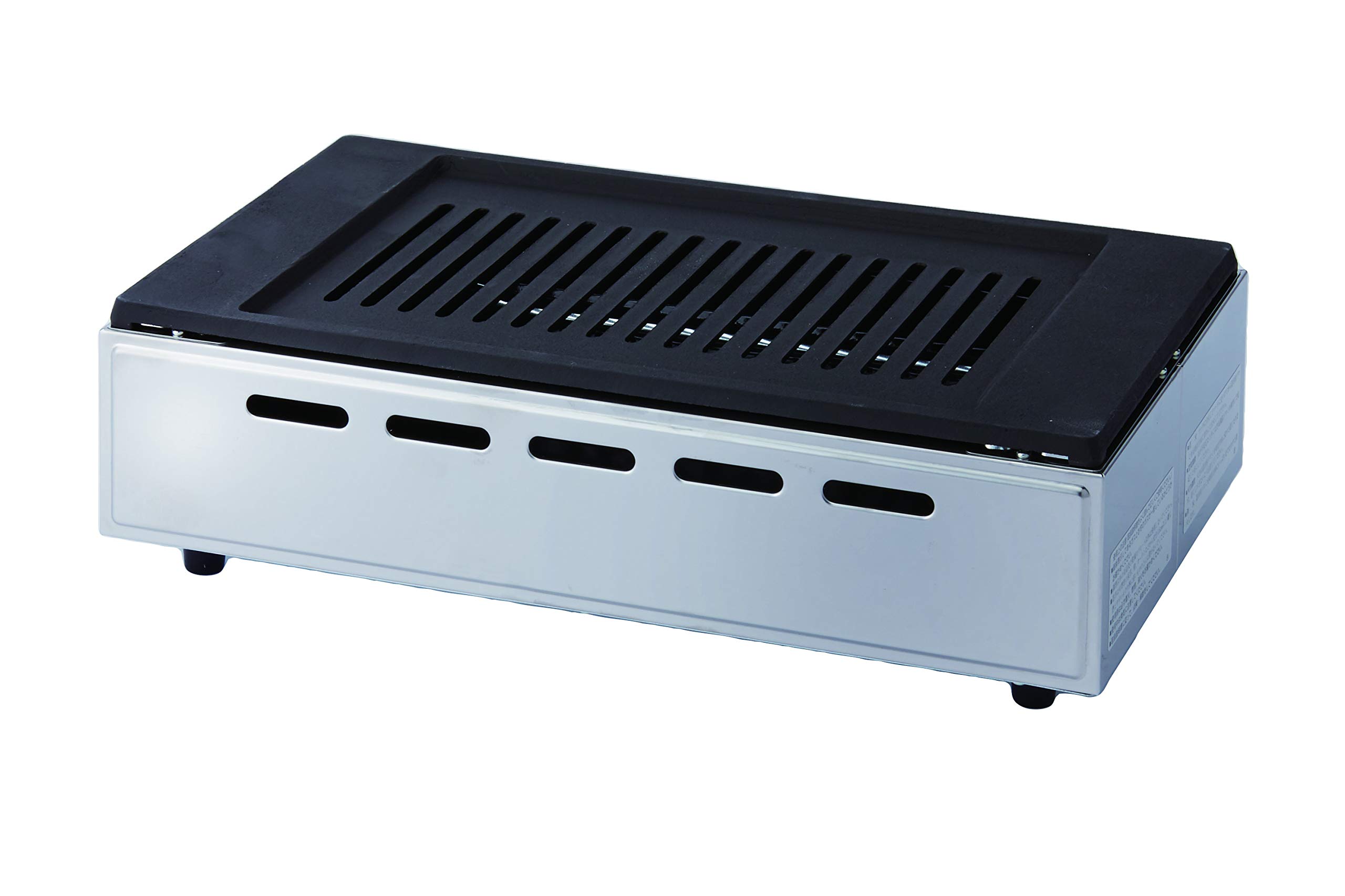 Amazon.co.jp : 山岡金属工業 ヤマキン ガス焼肉器「王者」LPガス Y-18