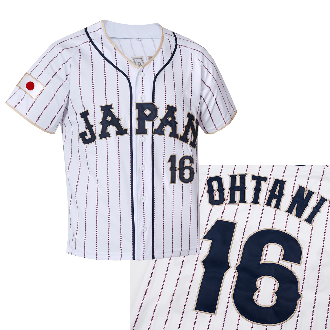 Amazon.co.jp: 2023 WBC レプリカ ユニフォーム 日本代表 侍ジャパン