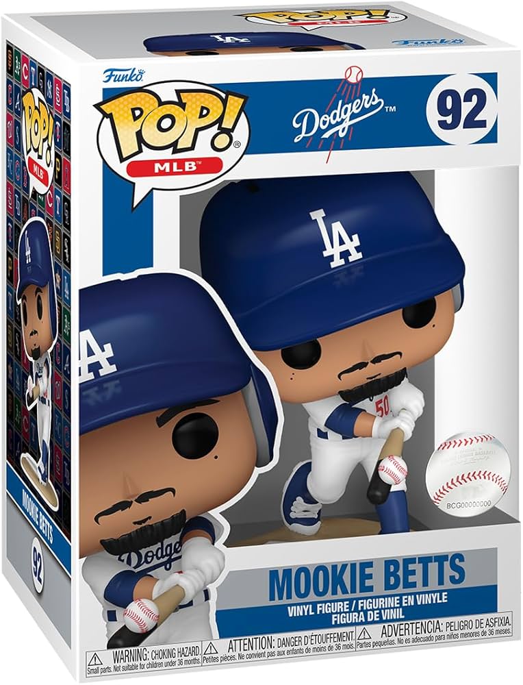 Amazon.com: Funko POP! MLB: Dodgers – Mookie Betts - Albert Pujols