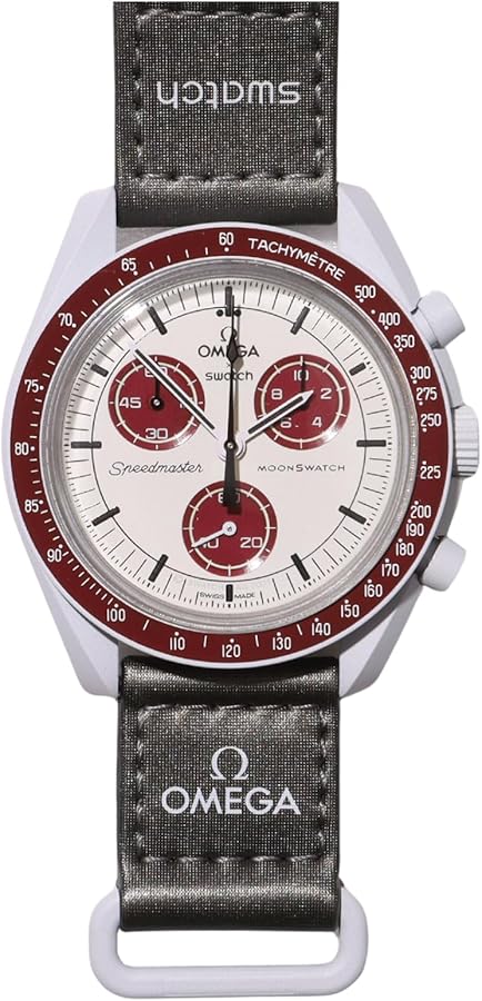 Amazon.co.jp: OMEGA × SWATCH Pluto ラッピング付き 正規品 オメガ