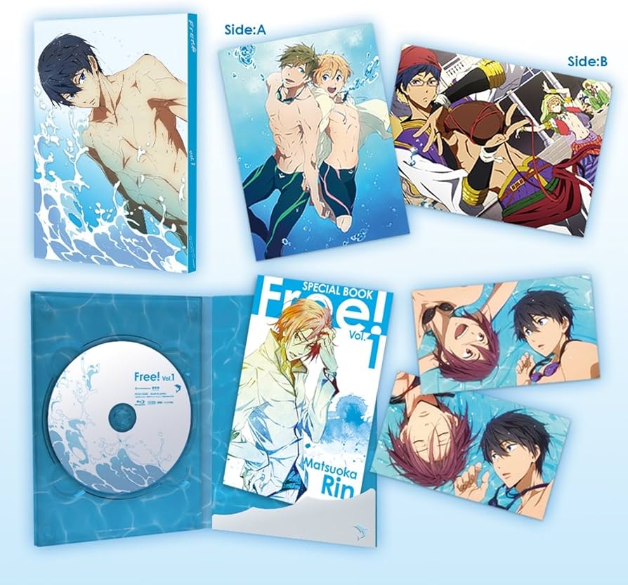 初回限定特典＋BOX付き】Free! 1期+2期 DVD Blu-ray全巻 Free! 1期+2期