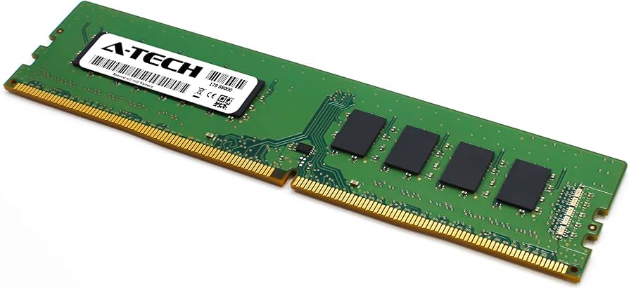 A-Tech 8GB DDR4 2666MHz DIMM PC4-21300 UDIMM Non-ECC 2Rx8 1.2V