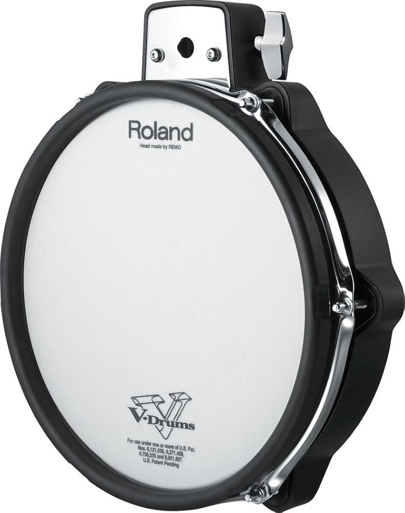 Amazon.com: Roland PDX-100 Electronic V-Drum Pad, 10-Inch, Black