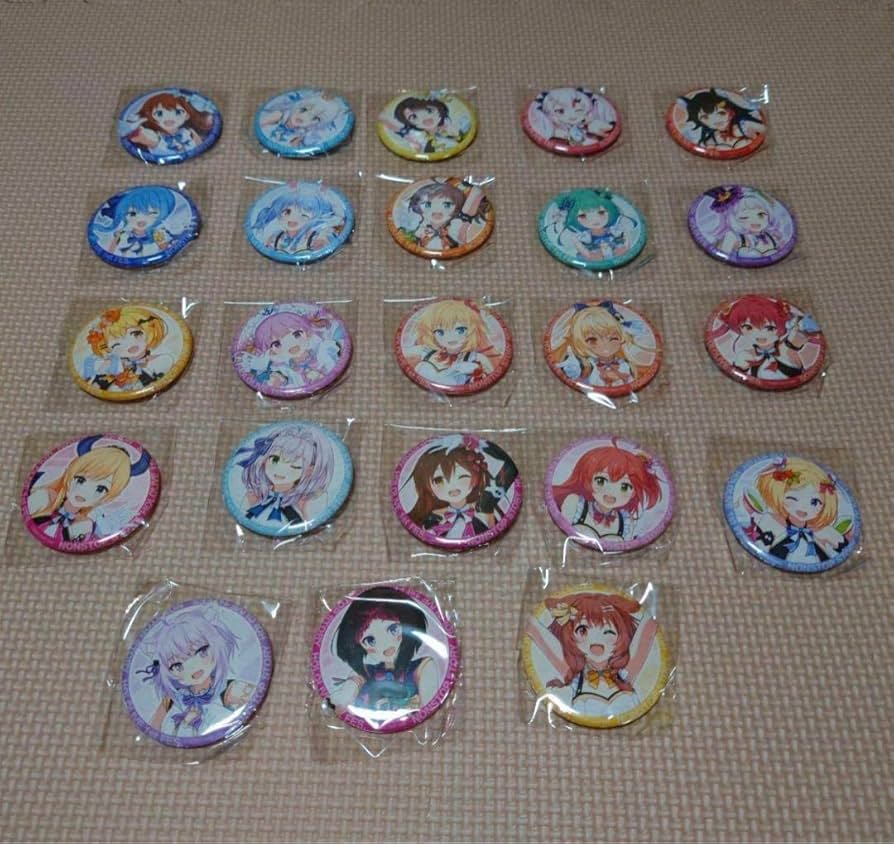 Amazon.co.jp: ホロライブ ノンストップストーリー 缶バッジ コンプ 23