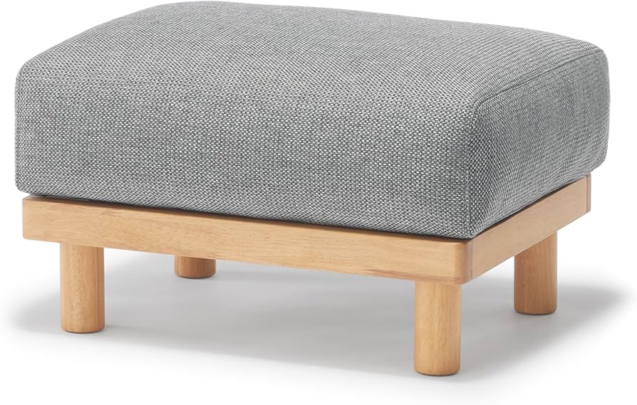 Amazon｜無印良品 ゆったり座れるアームレスソファ用 オットマン
