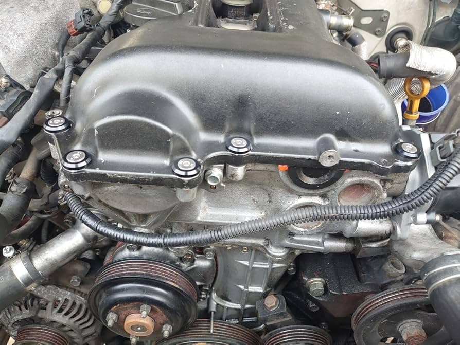 Amazon.co.jp: SR20 s15.s14用 カムカバー ステンレスボルト＆アルミ