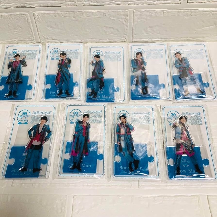 Manアクスタセット Man☆アクリルスタンド☆第1弾☆9体セット Man第一弾