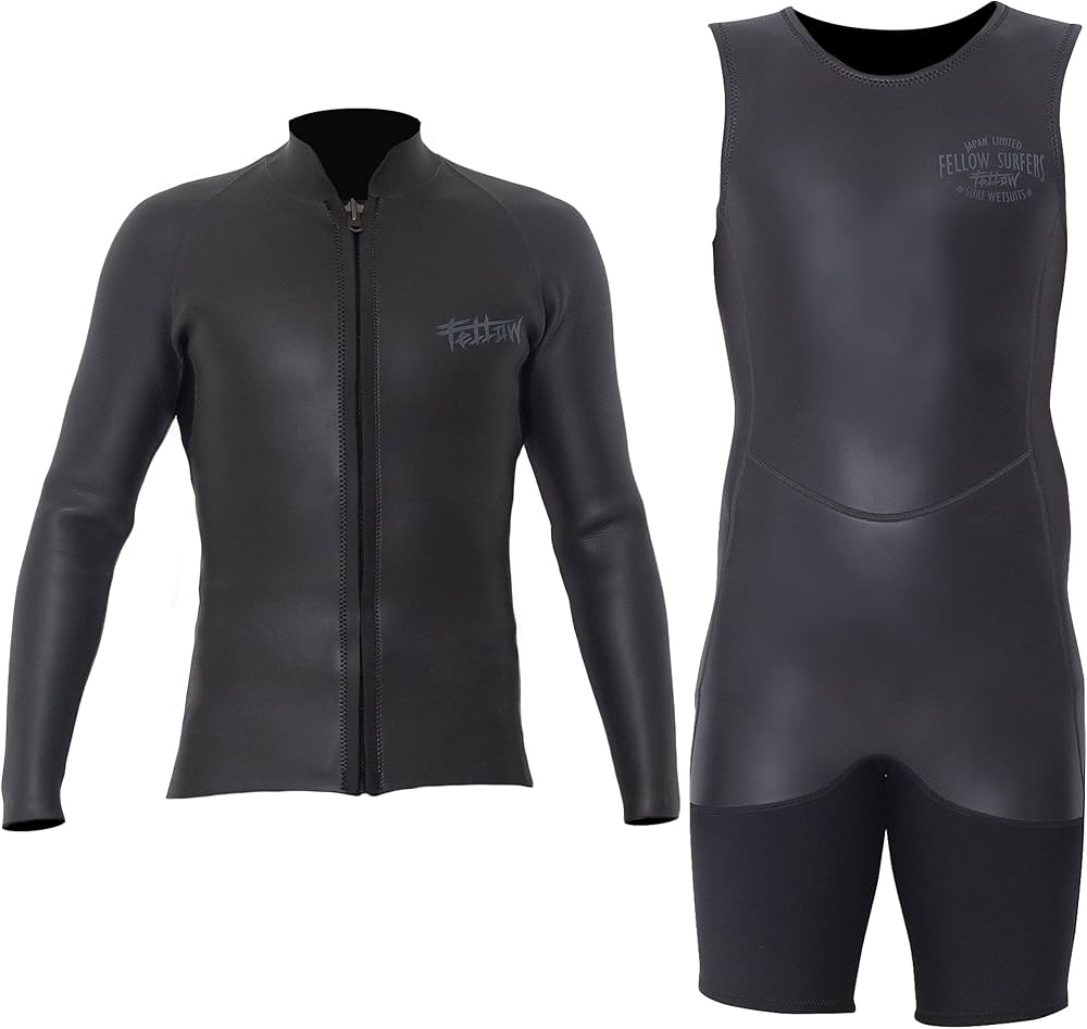 Amazon | FELLOW ウェットスーツ セット タッパー ショートジョン 3mm