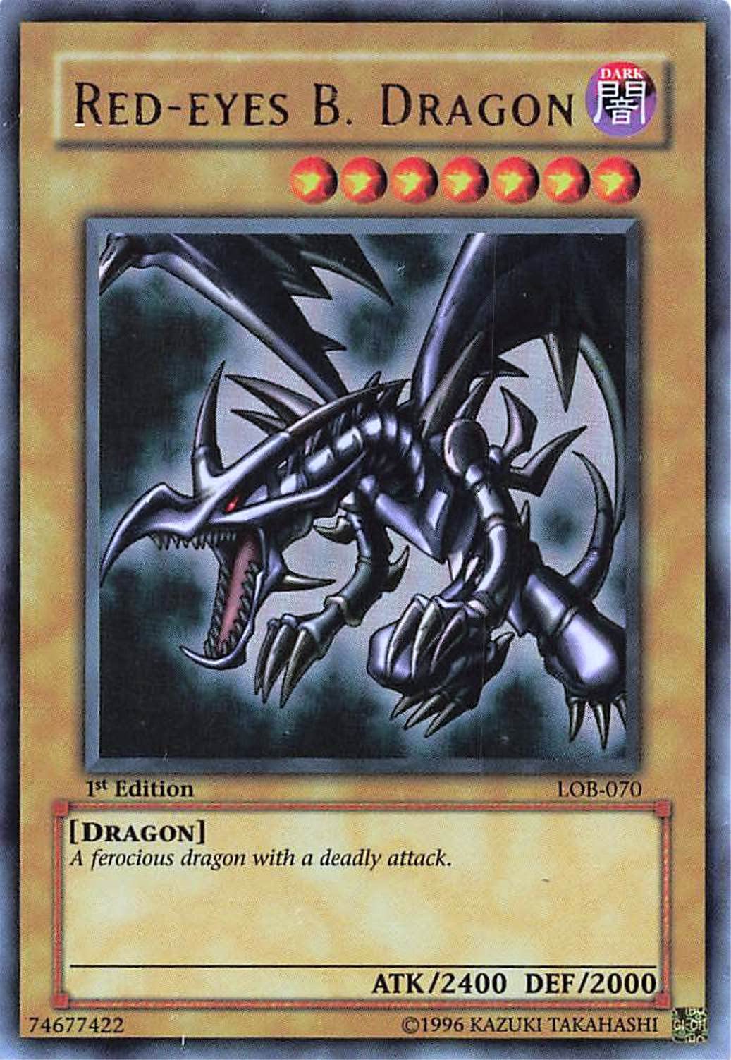 Amazon.co.jp: 遊戯王カード 英語版 RED-EYES B.DRAGON 真紅眼の黒竜