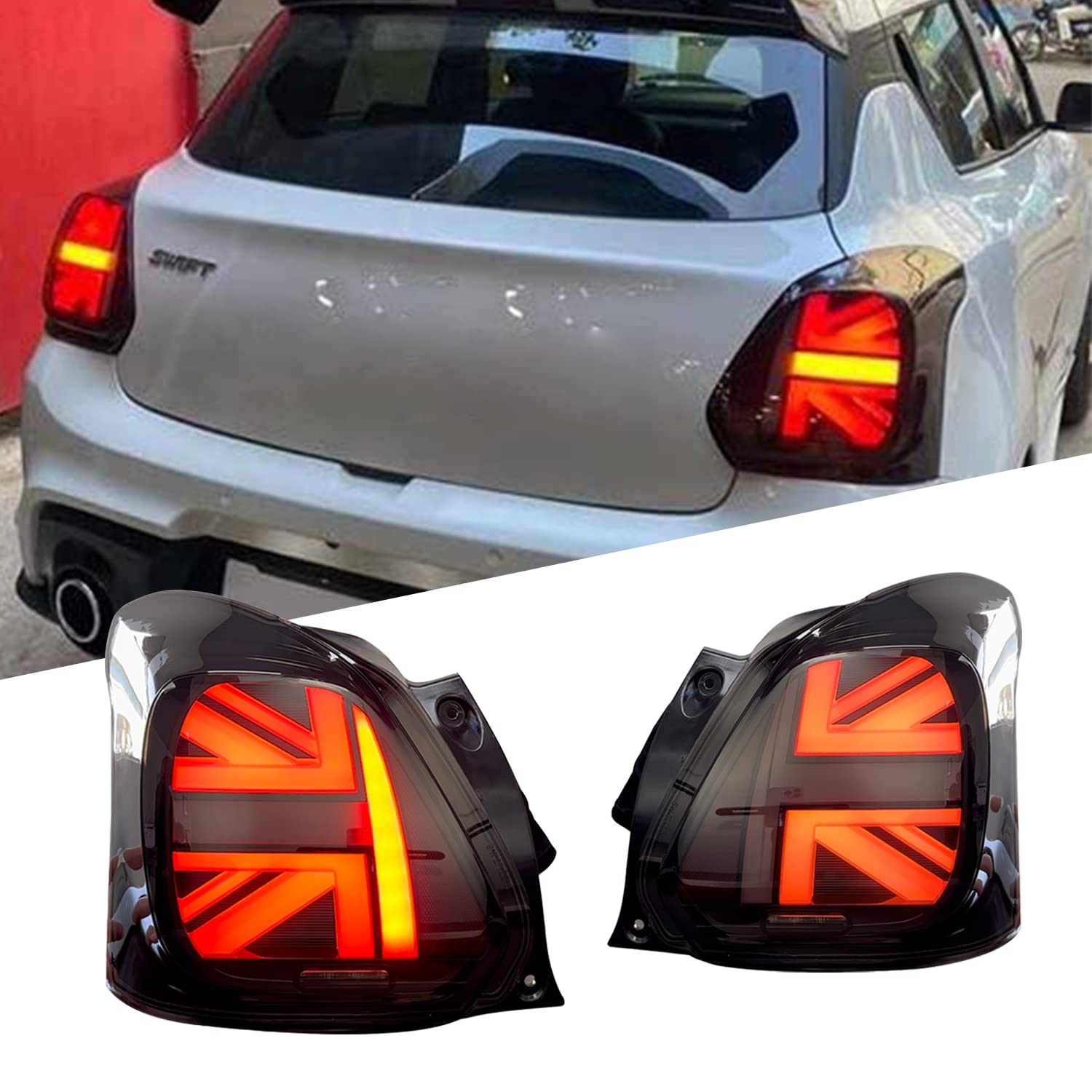 Amazon | Archaic スイフト スポーツ ZC33S テールランプ 全LED ポン