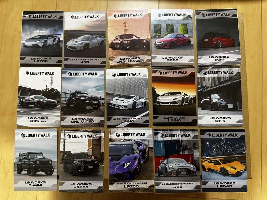 Amazon.co.jp: リバティーウォーク トレーディングカードVol.1