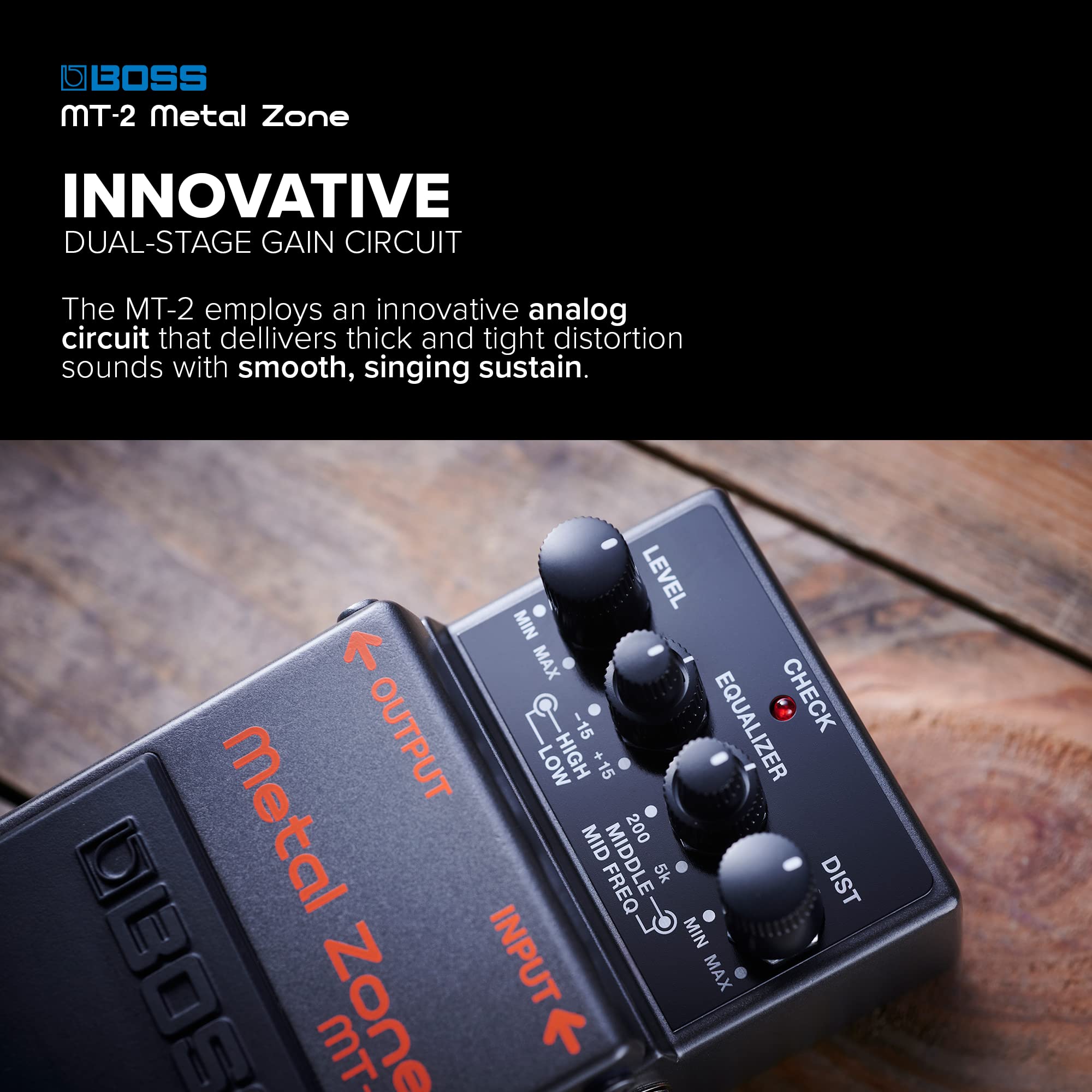 Amazon | BOSS Metal Zone MT-2 | ディストーション・オーバードライブ