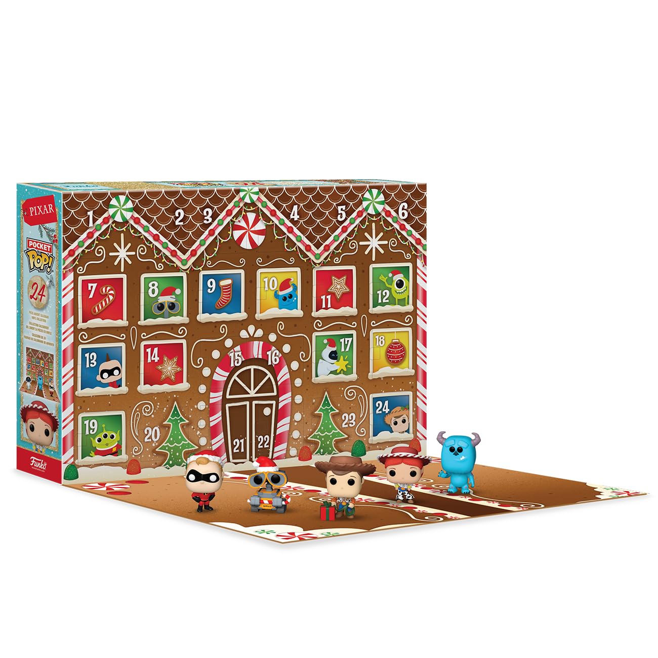 Amazon.com: Funko Pop! Advent Calendar: Pixar - Disney Pixar - 24
