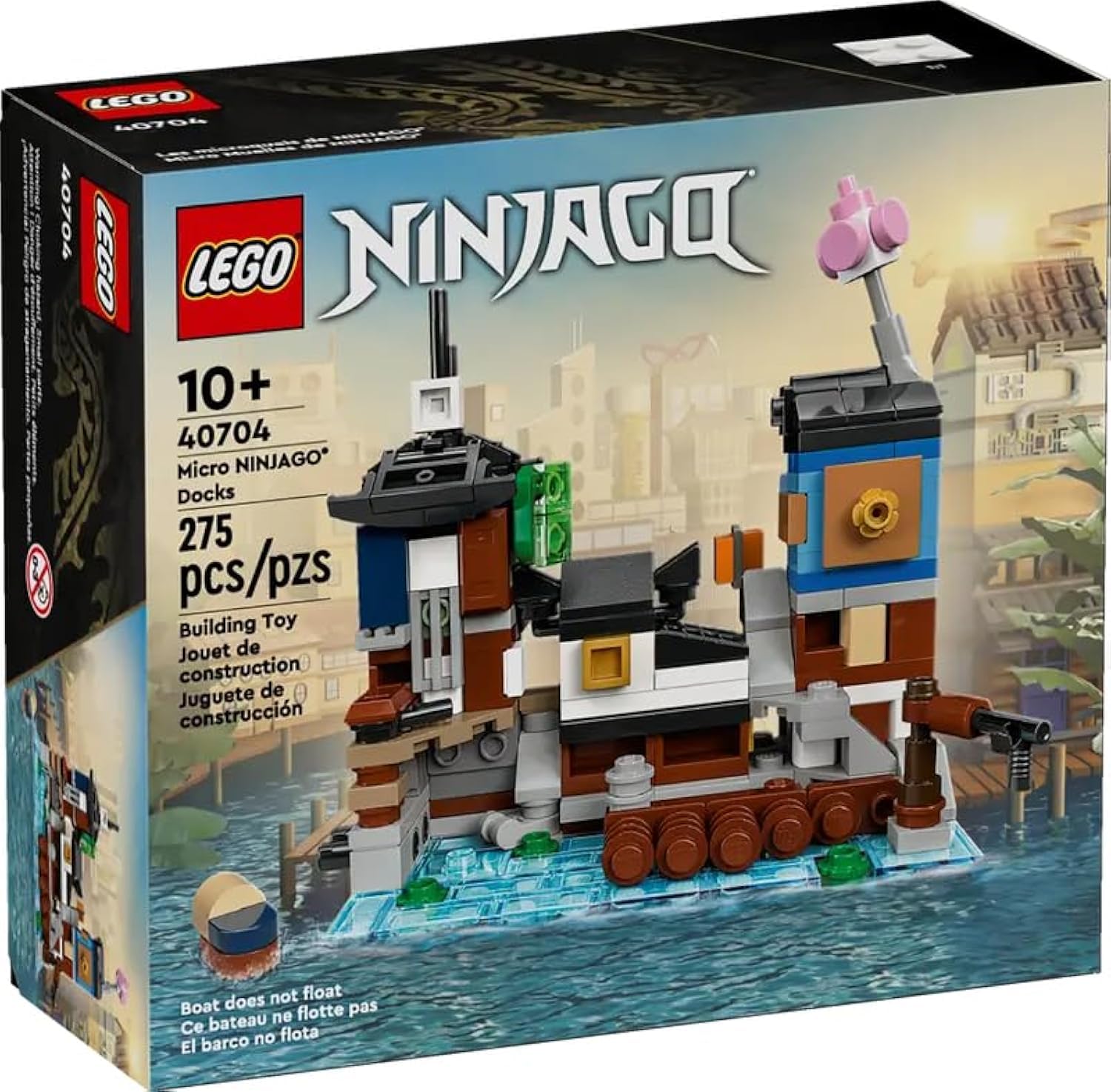Amazon.com: LEGO NINJAGO 40704 Micro Docks Building Set: Miniature