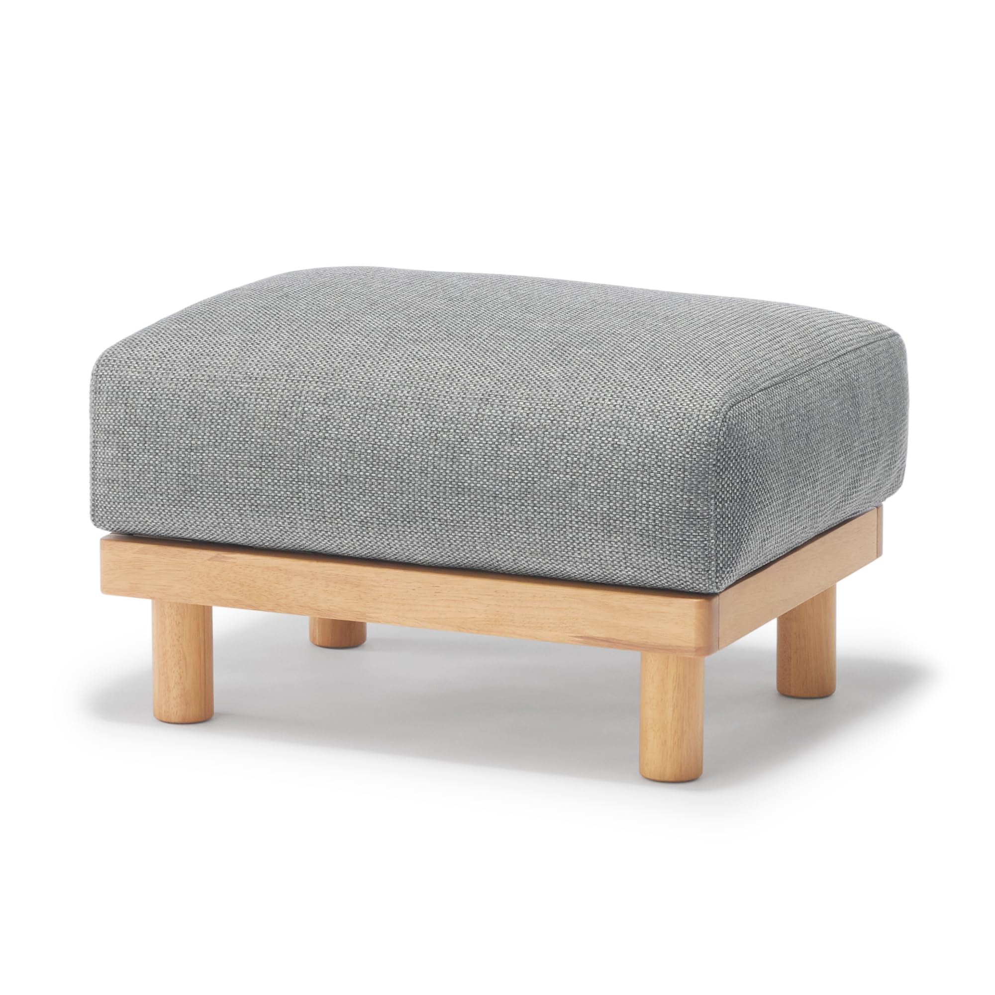 Amazon｜無印良品 ゆったり座れるアームレスソファ用 オットマン