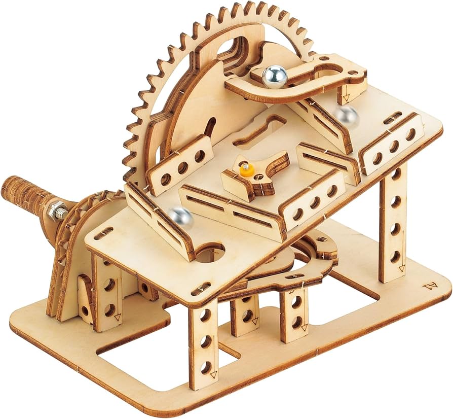 Amazon.co.jp: アーテック 木製ピンボール式コースタークラフトキット