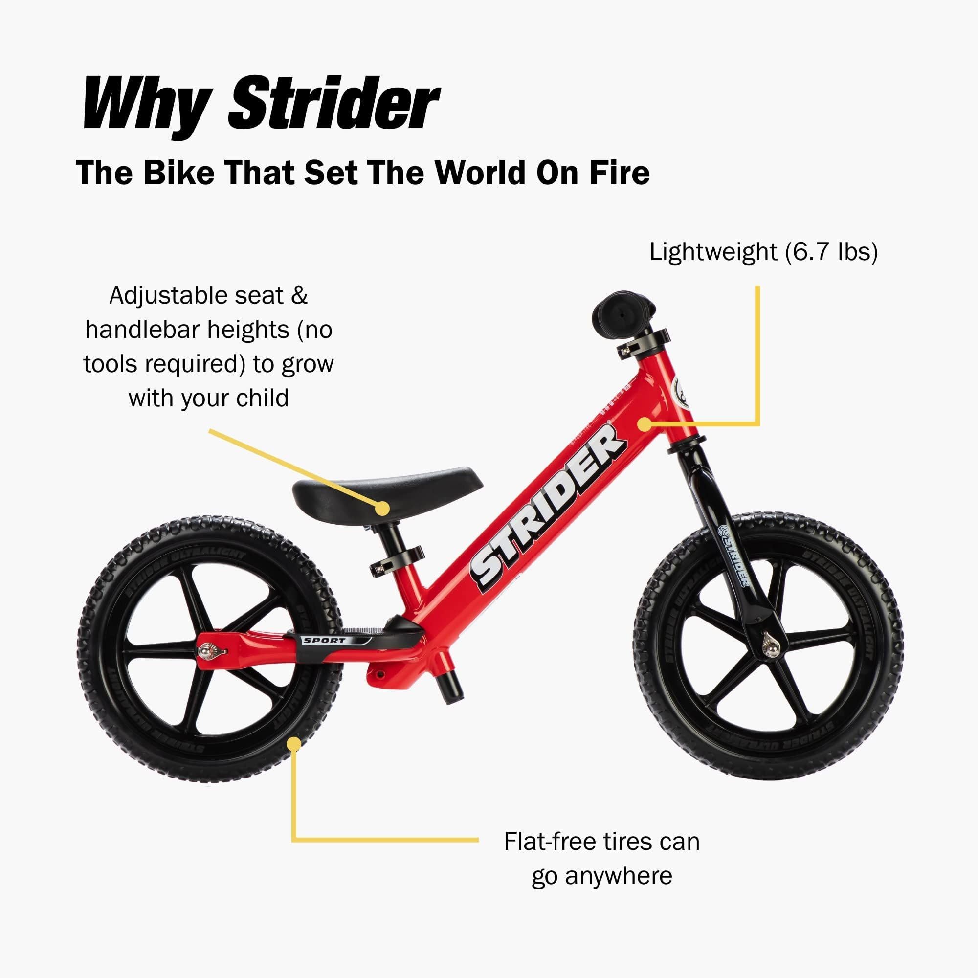 STRIDER SPORT バランスバイク レッド STRIDER SPORT バランスバイク