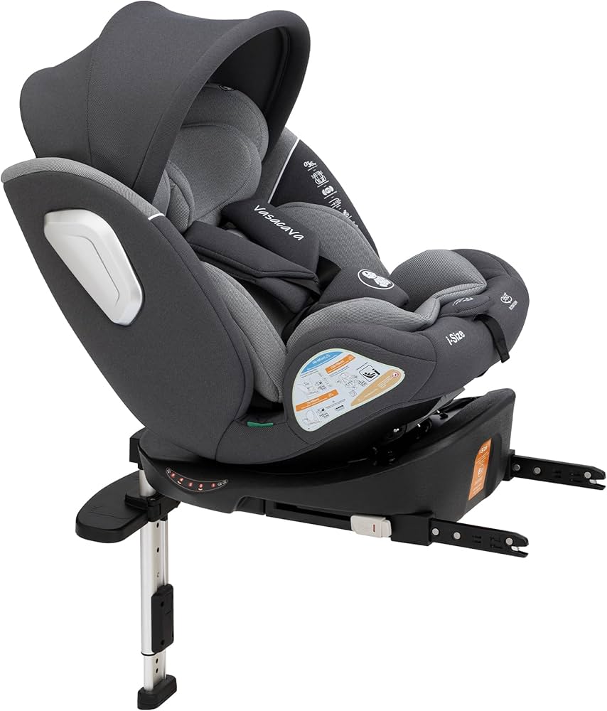 Amazon | Vasacava チャイルドシート 新生児から12歳 ISOFIX対応 360
