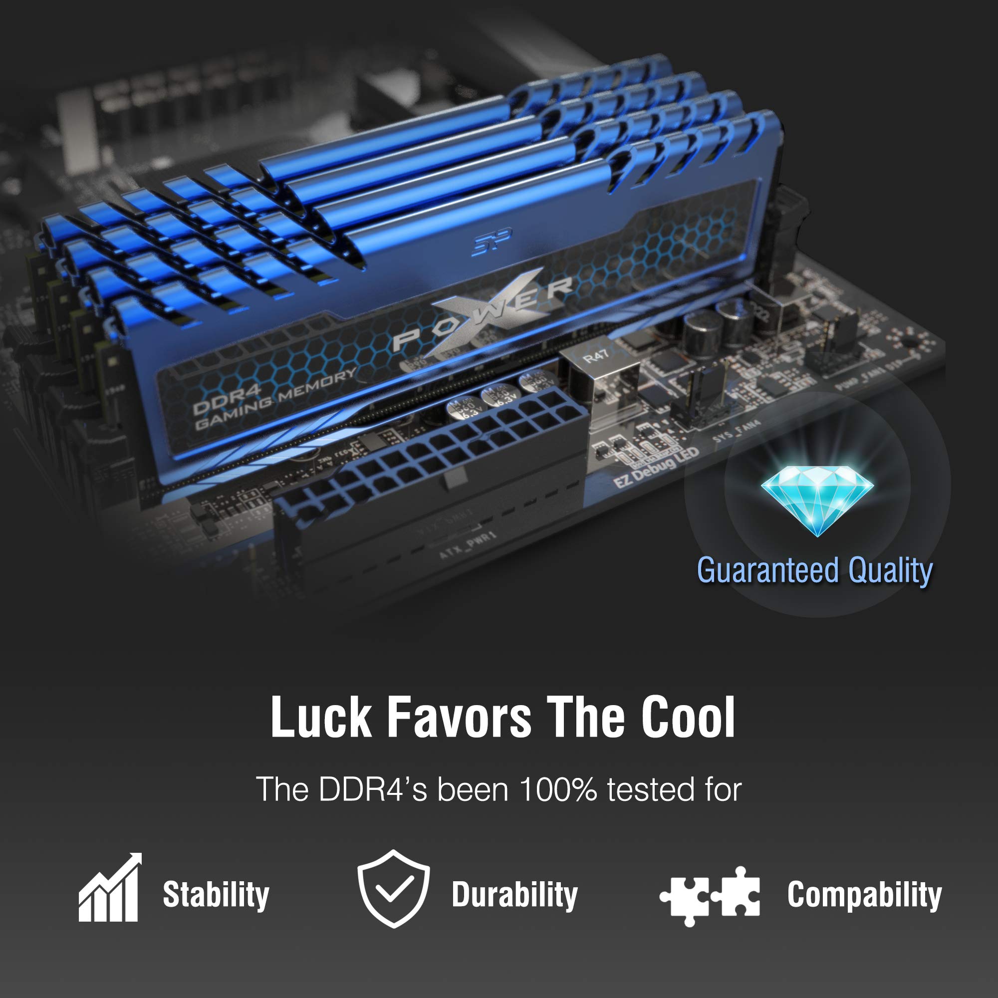 Amazon.com: Silicon Power DDR4 32GB (2x16GB) Turbine 3200MHz (PC4