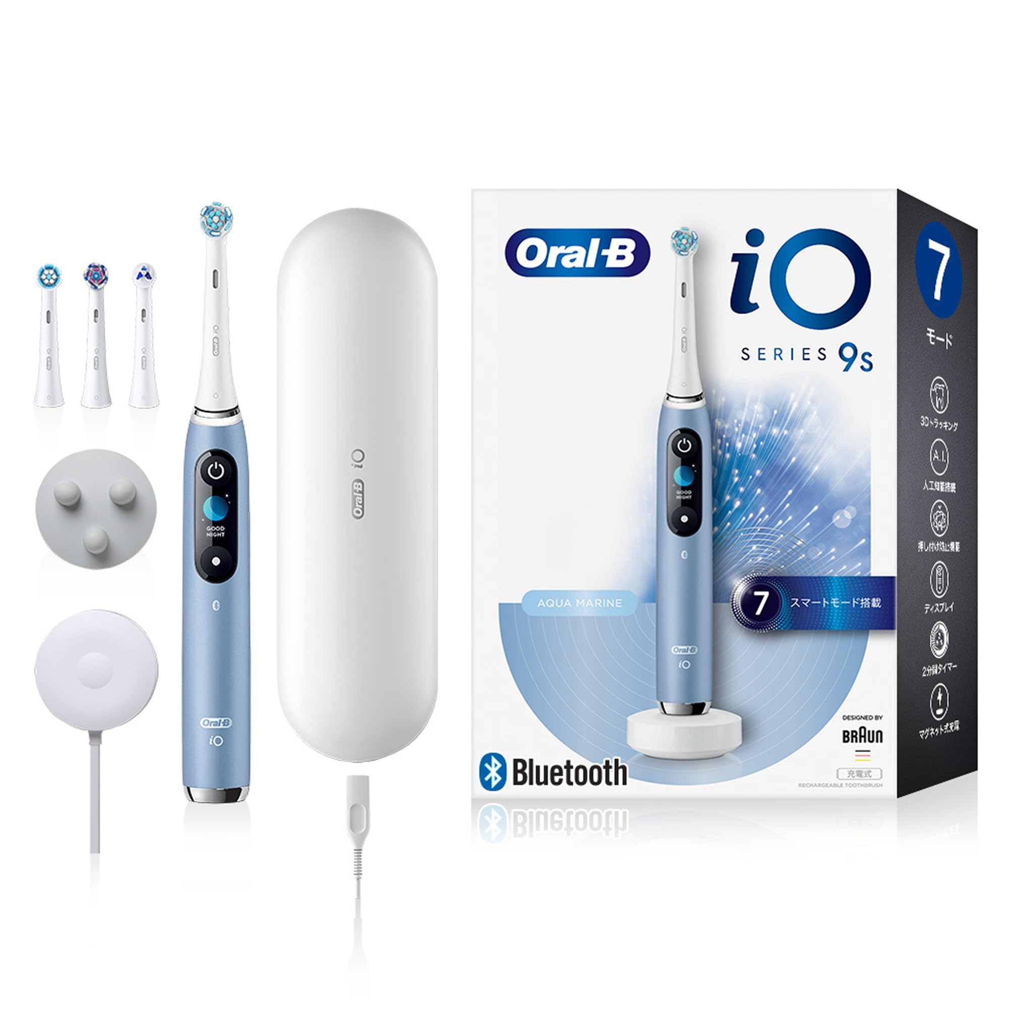 Amazon.co.jp: ブラウン 電動歯ブラシ オーラルB iO9S (オールインワン