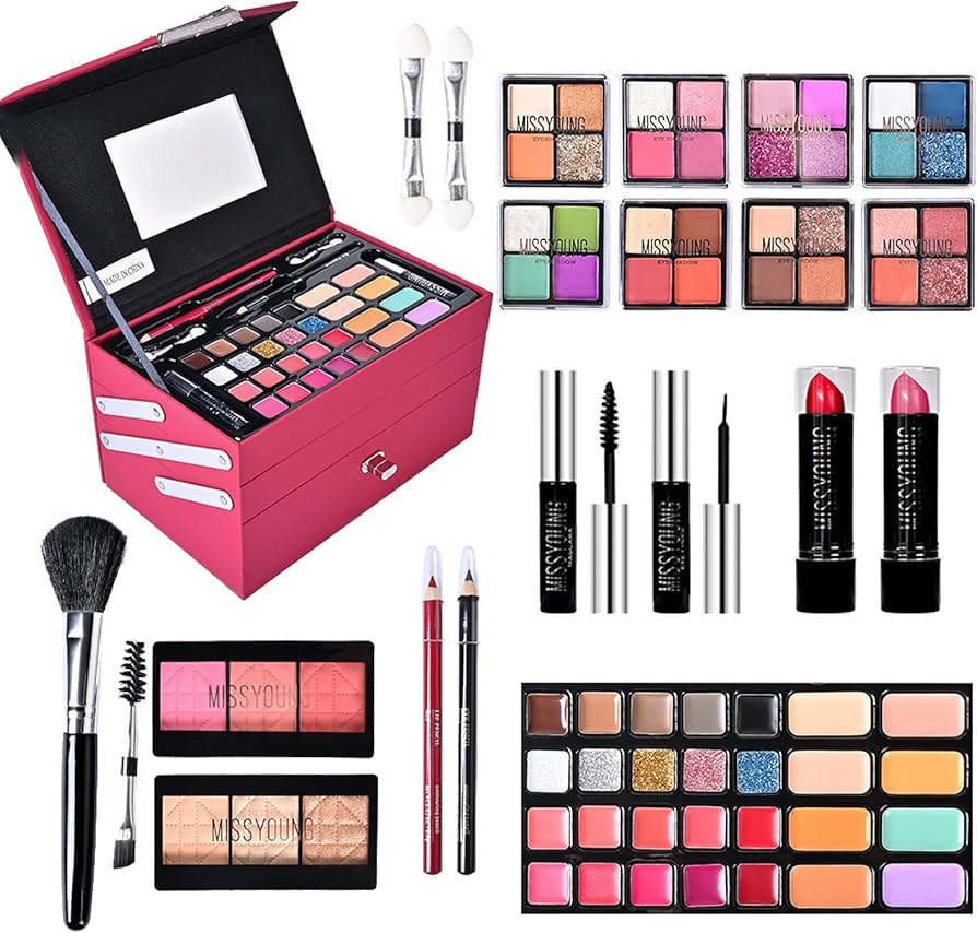 Amazon | メイクセット 初心者 メイク道具 一式 23個【アップグレード