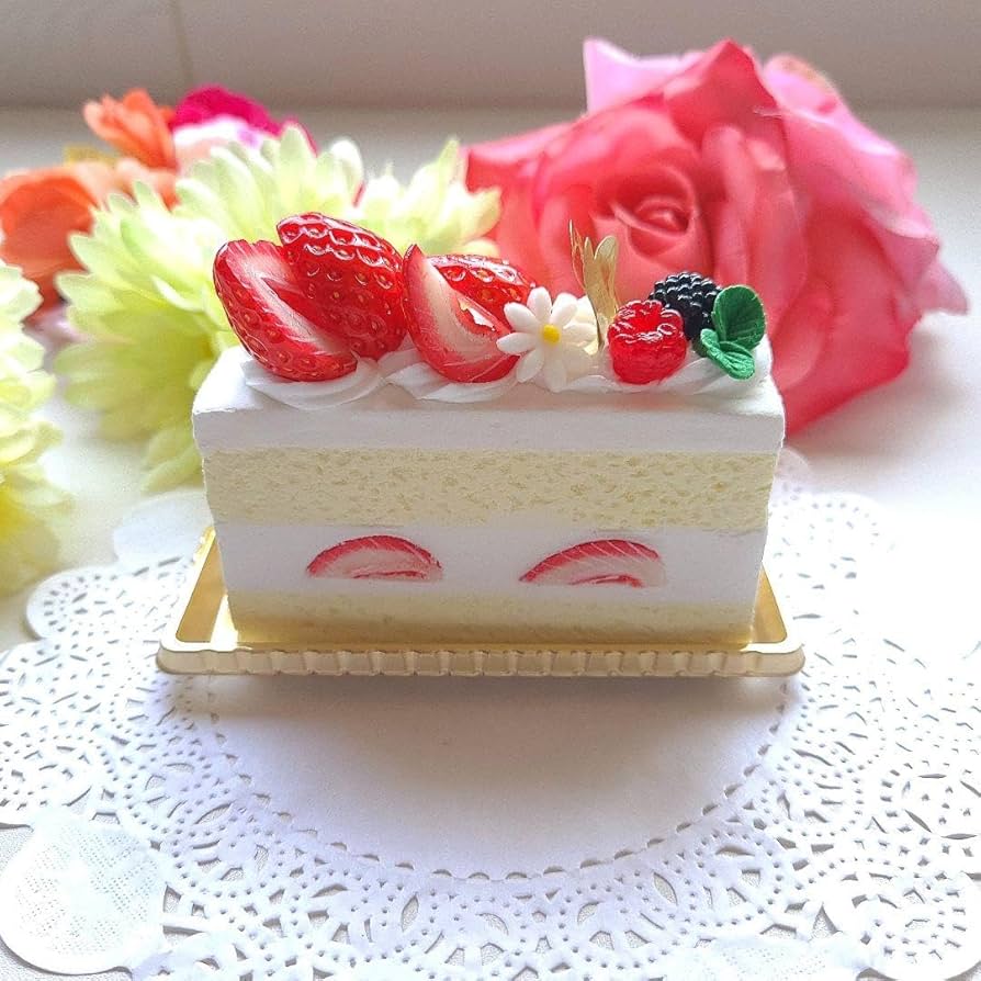 Amazon.co.jp: スティック型 苺ショートケーキフェイクスイーツ 食品