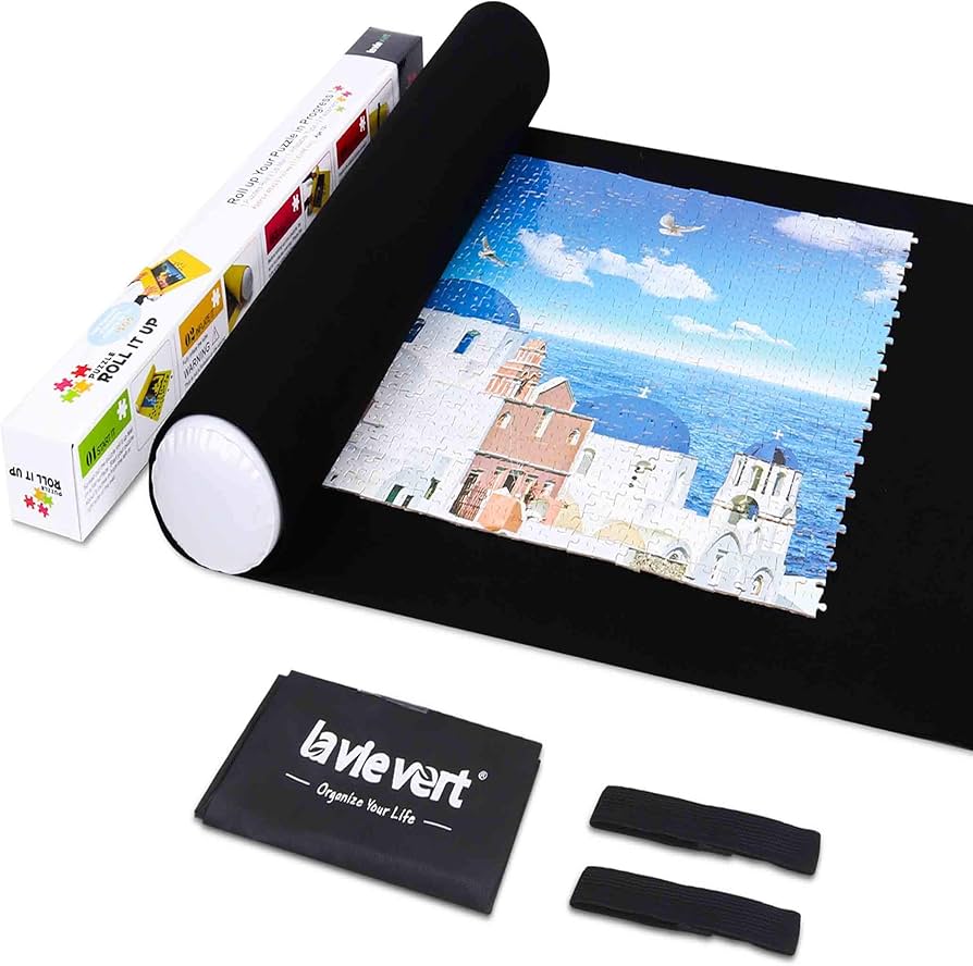 Amazon.com: Lavievert Jigsaw Puzzle Roll Mat Puzzle Storage Saver