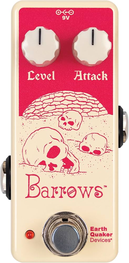 Amazon.com: EarthQuaker Devices Barrows Fuzz Attacker Guitar Pedal