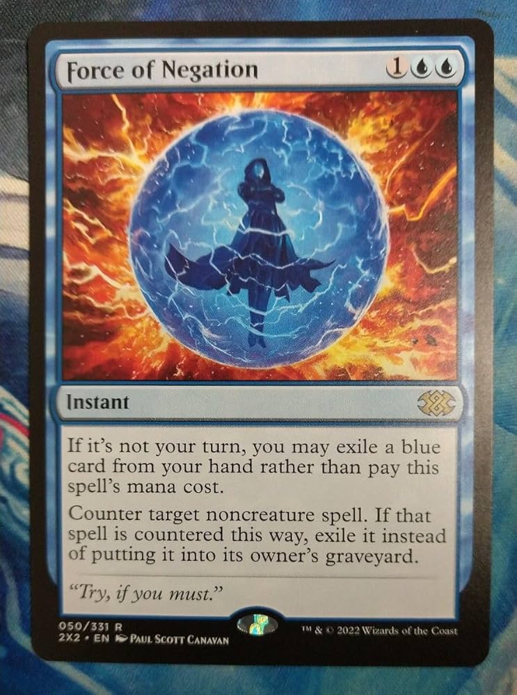 MTG 否定の力 日)否定の力 / Force of Negation【MH1】 No.052｜MtG