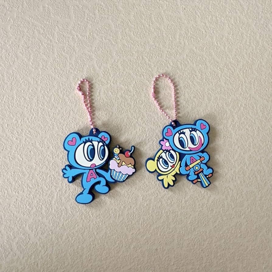 Amazon.co.jp: エンジェルブルー ラバーストラップ ANGEL BLUE 2点