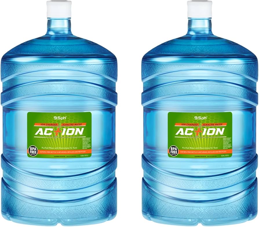 Amazon.com: AC+ION, Ion Charged Alkaline Water, 5 Gallon, Water