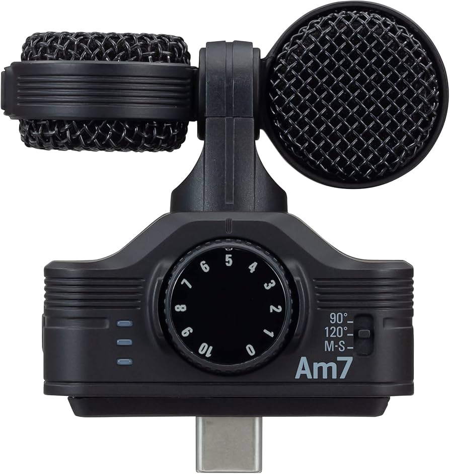 Amazon.com: Zoom Am7 Stereo Microphone for Android, Mid-Side