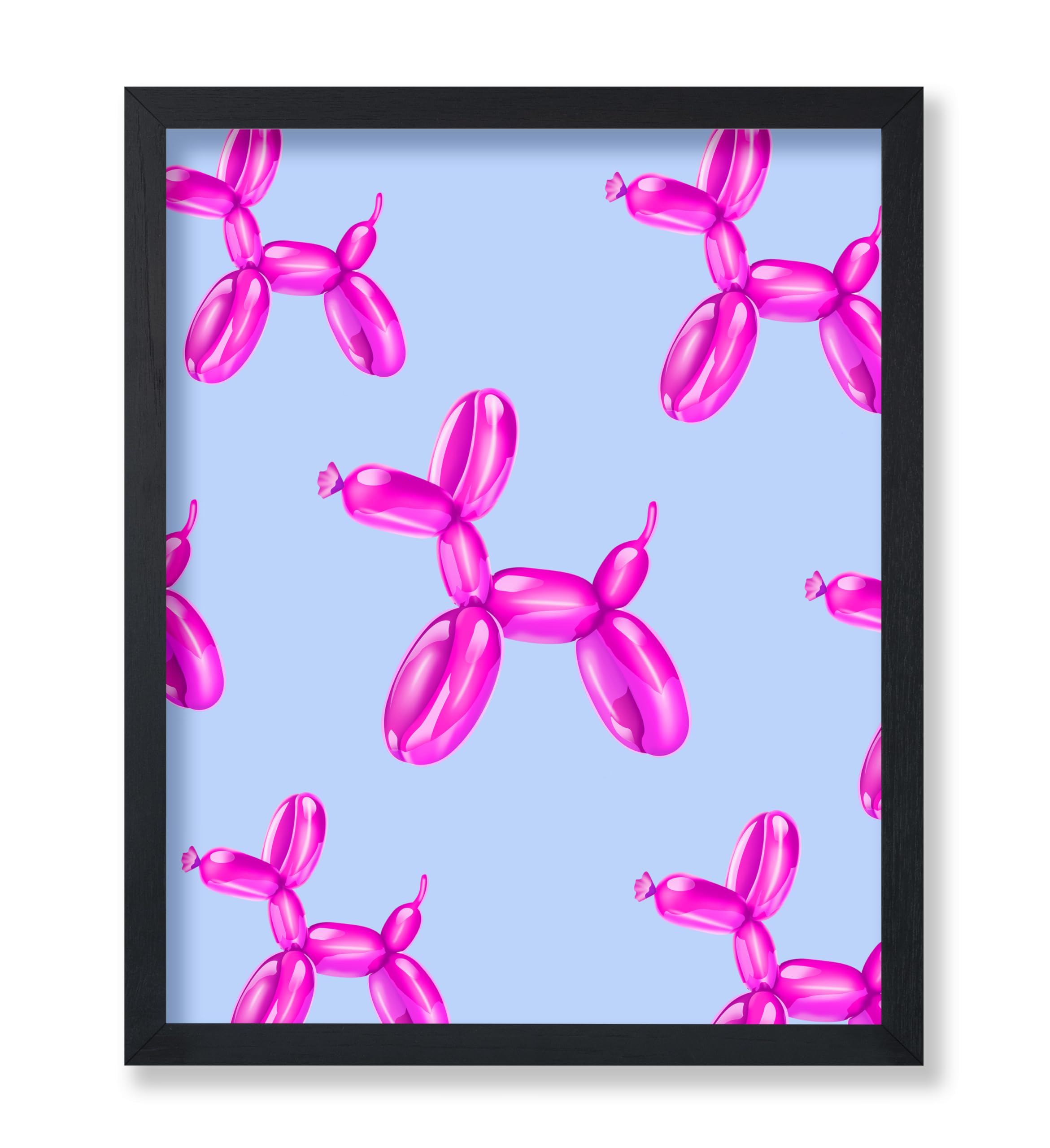 Amazon.co.jp: ポスター マスターバルーンドッグポスター - ピンク