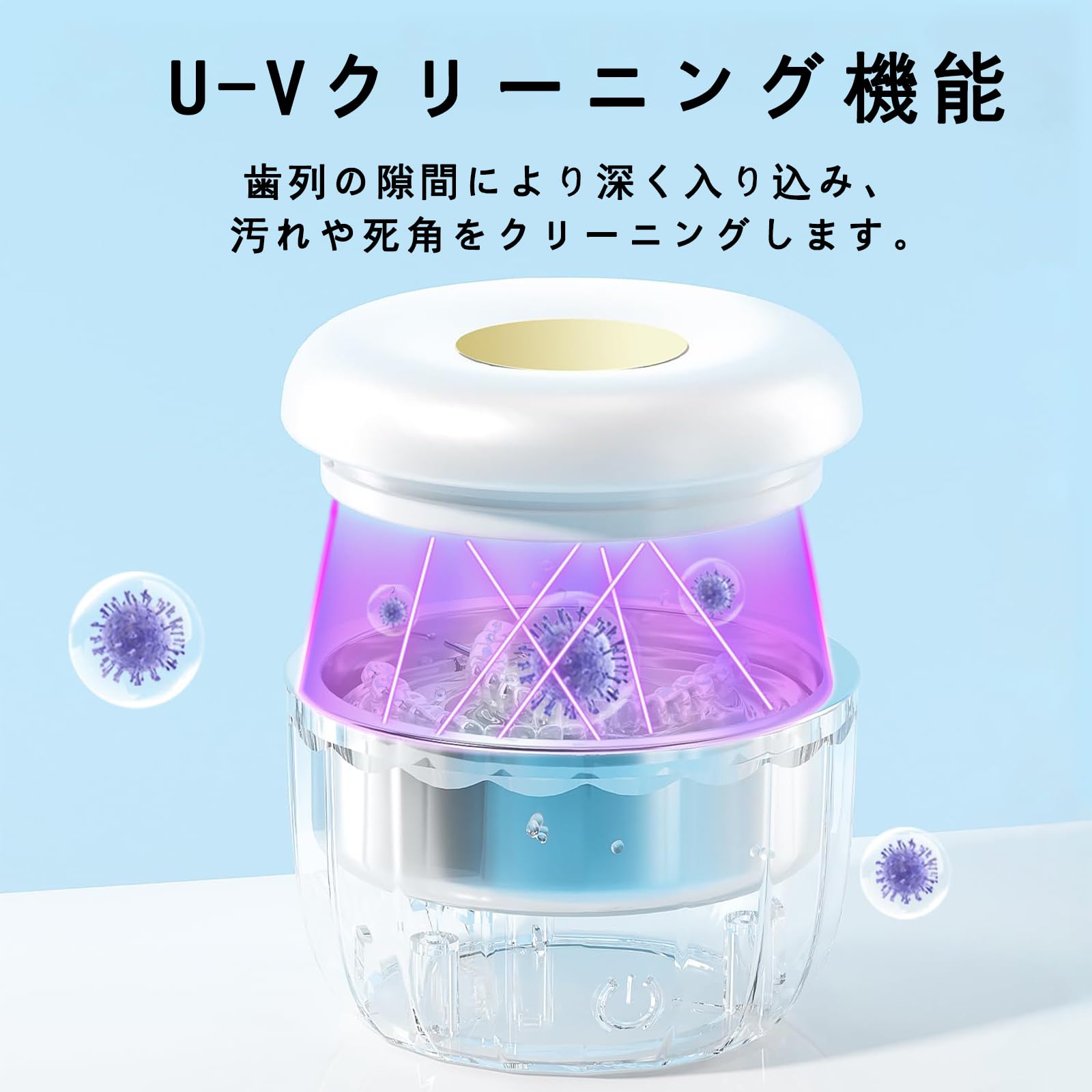 Amazon | 超音波洗浄機【2025年新登場】入れ歯洗浄器 強力振動50000Hz