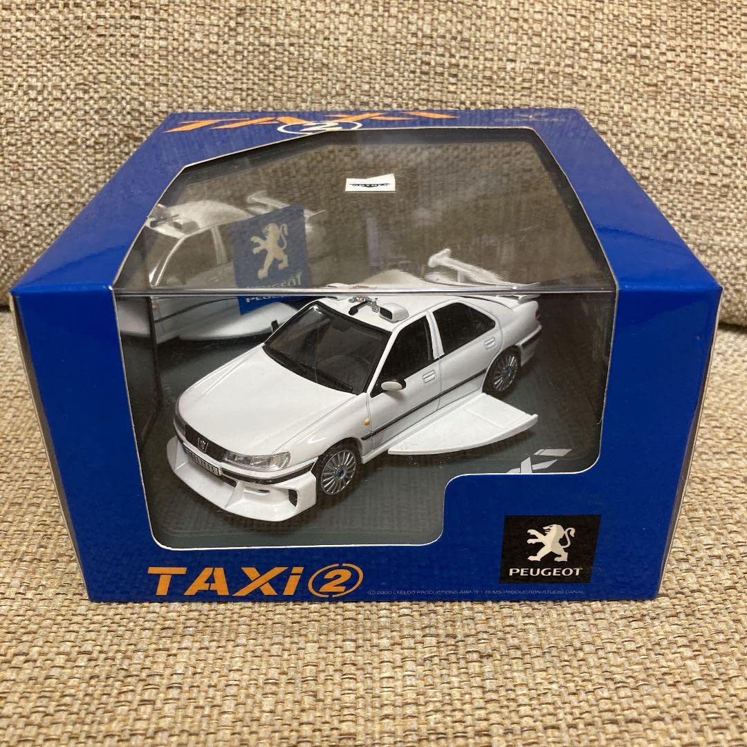 Amazon | スカイネット アオシマ 1/43 ミニカー TAXI 2 プジョー 406