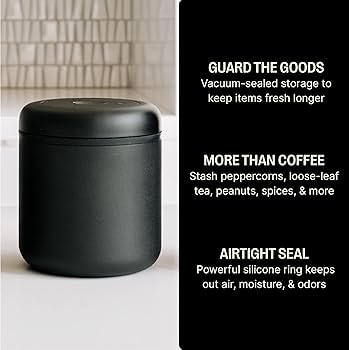 Amazon.com: Fellow Atmos Vacuum Coffee Canister & Food Storage
