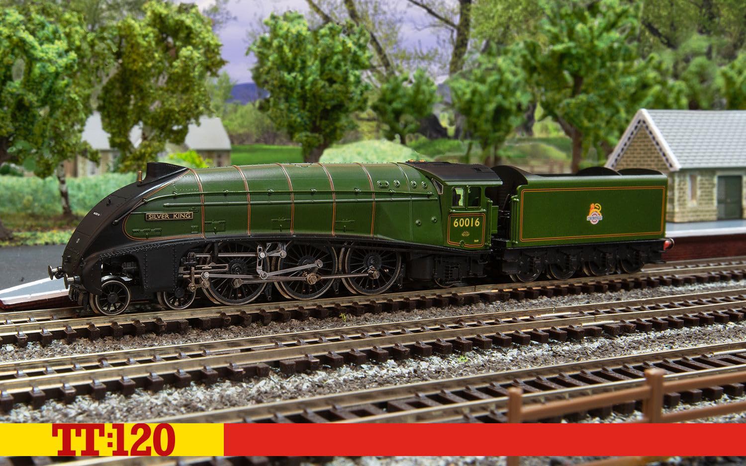 Amazon.com: Hornby TT:120 Steam Train - TT3008M BR Class A4 4-6-2