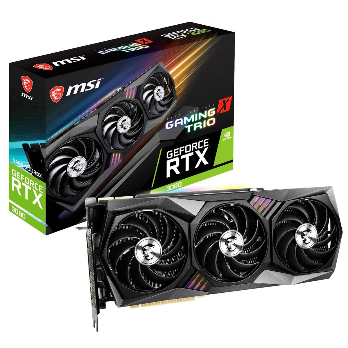 Amazon.com: msi Gaming GeForce RTX 3090 24GB GDRR6X 384-Bit HDMI