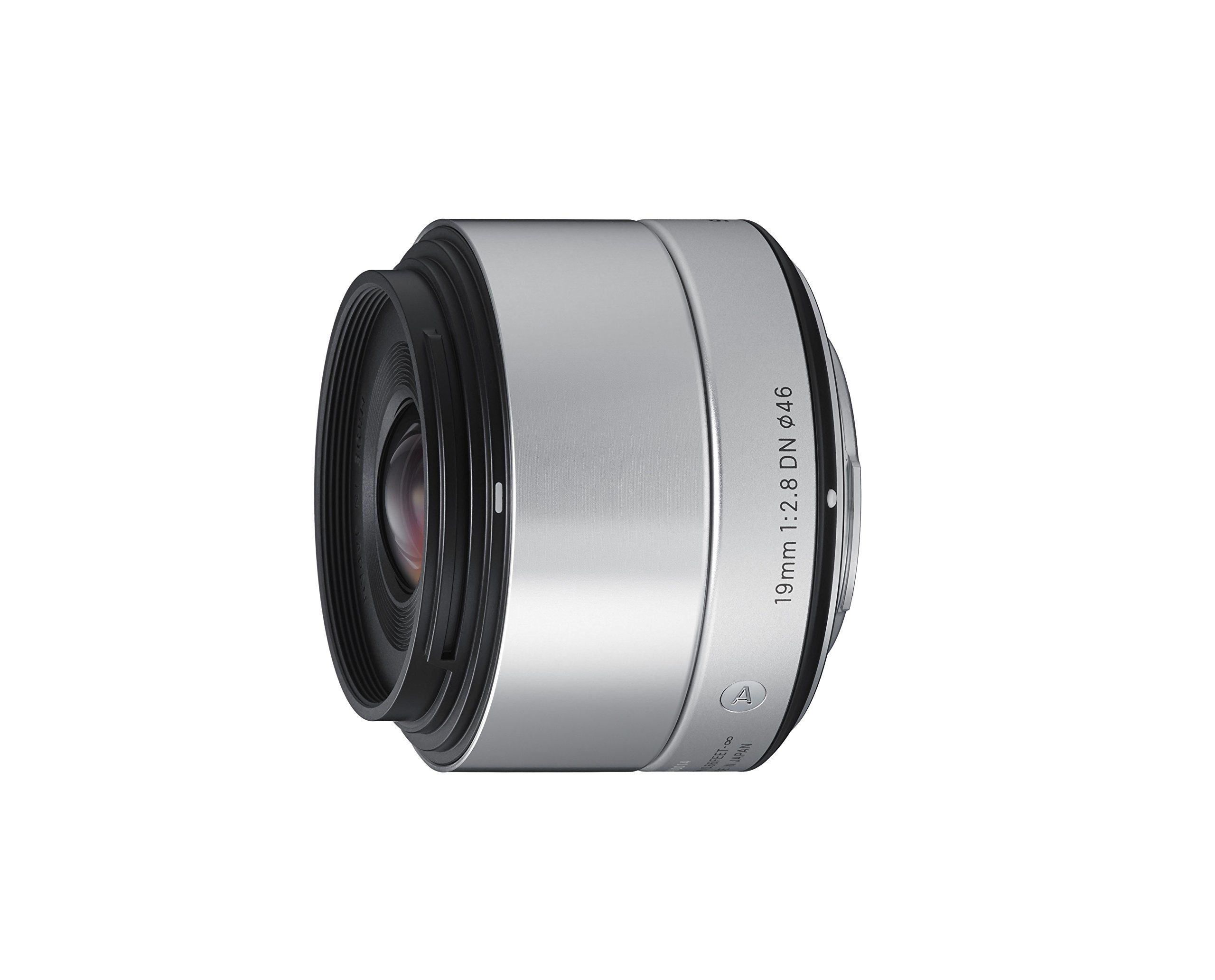 Amazon.co.jp: SIGMA 交換レンズ 19mm F2.8 DN Silver ソニーE用
